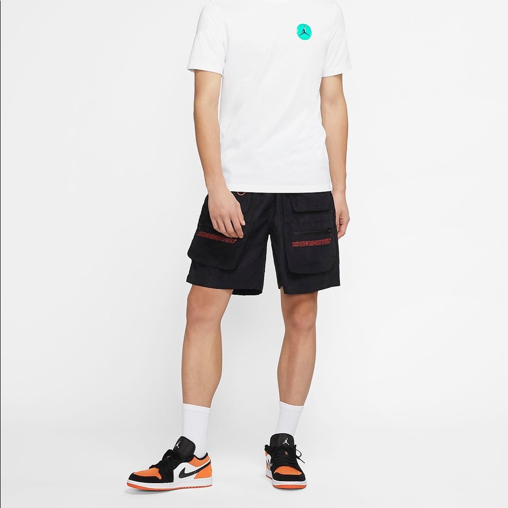 Nike Air Jordan 23 Engineered Utility Multi Pocket Shorts Mens Size L CN7298-011